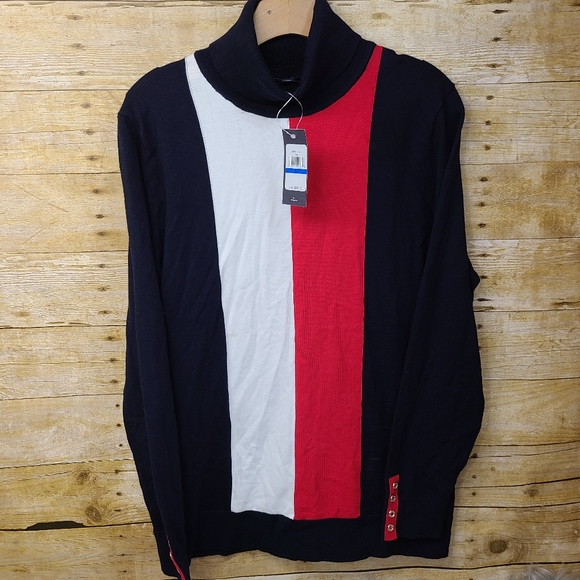 tommy hilfiger turtleneck jacket